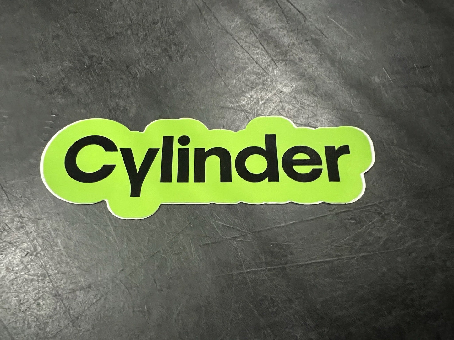 Green "Cylinder" Decal