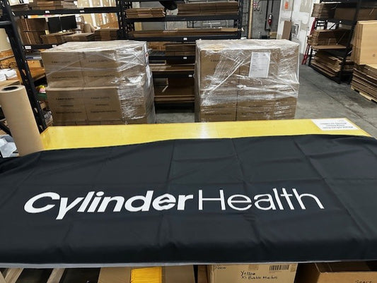 6ft Tablecloth CYLINDER HEALTH