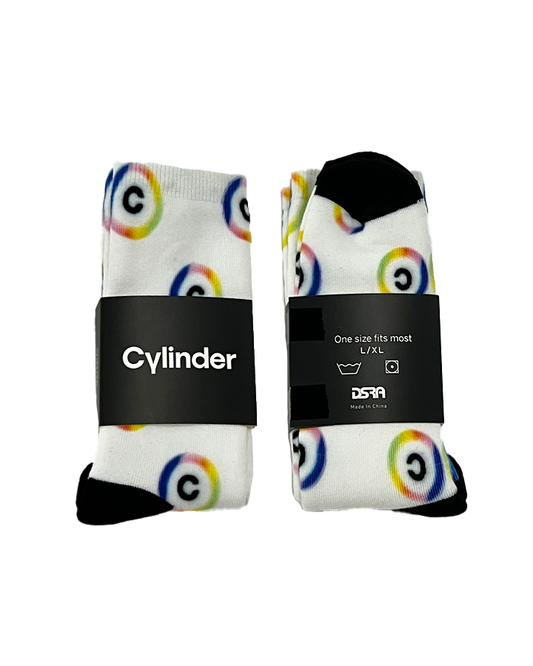Rainbow Logo Socks